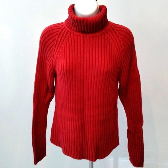 Chunky Red Sweater - Picture 1 of 2